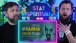 Surah Ar Rahman | Omar Hisham Al Arabi | Be Heaven | NON MUSLIM REACTION | Quran Recitation