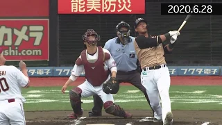 これぞ4番の仕事‼︎ 中田翔の2戦連続弾を多角度から