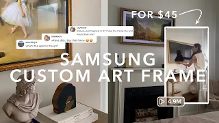 How To Get Samsung Baroque “Art” Frame (For Less!)
