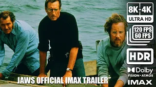 Official IMAX Trailer! JAWS | IMAX 4K & 8K HDR | 120FPS & 60FPS | Dolby Atmos & Dolby Vision