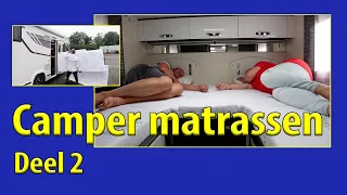 Camper TV 238 Matrassen en Kussens in de camper deel 2