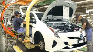 Inside Billions $ Japanese Factory Producing the Prius  - Toyota Production Line