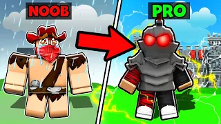 I Went From NOOB TO PRO In ROBLOX The Survival Game...