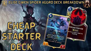 Beginner Friendly Deck For New Players - Elise Gwen Spiders! | Deck Gameplay | Legends of Runeterra