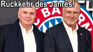 Bayern Boss kehrt zurück! Rummenigge & Hoeneß werden den Umbruch leiten!