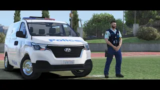 GTA 5 LSPDFR NSW Hyundai Iload Patrol "Stop Fighting"