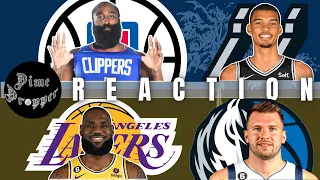 Clipper Fan REACTS To 3rd Straight Win With James Harden + Lakers CRAZY ALMOST COMEBACK vs Mavs