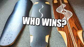 Comparison: Morray, Genesis, Antidote LDP Longboard