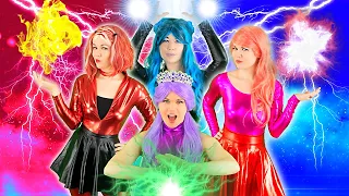 DESCENDANTS Daughters | Can BELLA and SUPER FRIENDS SAVE the DAY!? | COSPLAY for TEENS