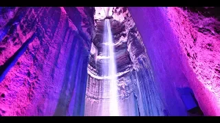 Ruby Falls, Amazing Underground Waterfall Inside a Majestic Cavern.