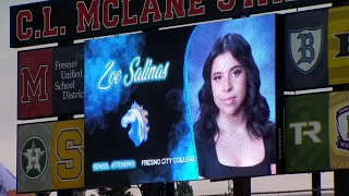 Fresno teen killed in shooting honored at high school graduation