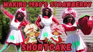 I Made A 1980's Strawberry Shortcake Costume!!