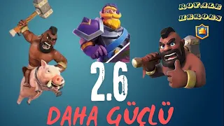 2.6 binici destesini bi de bu şekilde izleyin derim  | Efsane maçlar | Clash Royale ~ RoyaleHeroes