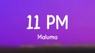 11 PM - Maluma {Lyrics Video}