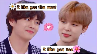 How Taehyung and Jimin Love each other (Vmin moments)