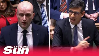 Stephen Flynn ridicules Rishi Sunak's outdoor pool asking PM 'What planet's he on' over energy bills