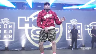 Chris Brown Dancing | Hot 97's Summer Jam 2015