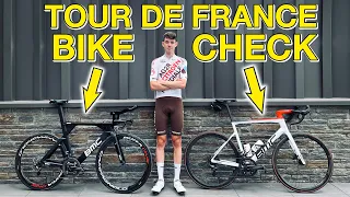 Ben O'Connor's Tour de France Bikes (BMC Teammachine SLR01 & Timemachine 01)