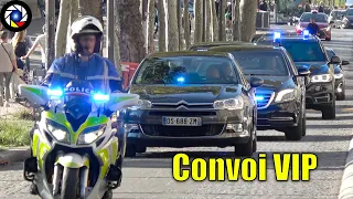 Convoi VIP - Escorte Motards Police Nationale