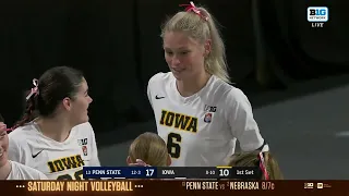 2023 Oct 13 Penn State at Iowa Women's Volleyball