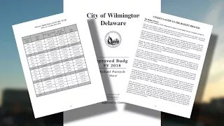 Wilmington City Council Budget Process 2018