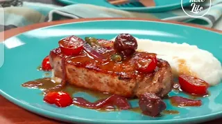 Pork Chops With Cauliflower Puree By Chef Bao