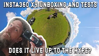 Insta360 X4 Unboxing - QUICK ViDEO QUALITY TESTS - Is it any good? - FIRST IMPRESSIONS