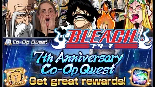 7TH ANNIVERSARY CO-OP QUEST! HOW TO PLAY? EASY SOLUTION! Bleach Brave Souls GRIND OR NO? ブレソル