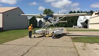 Cessna 180 on Floats