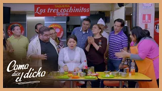 Luz se come 30 tacos de carnitas para romper su récord | Como dice el dicho 1/5 | En la forma de...