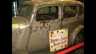 BONNIE and CLYDE Death Car, Then & Now