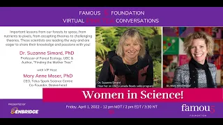 F5F VPT Apr 1 22, Dr Suzanne Simard & Mary Anne Moser