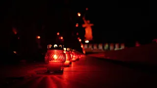 Тысячу свечей памяти зажгли на Мамаевом кургане в Волгограде