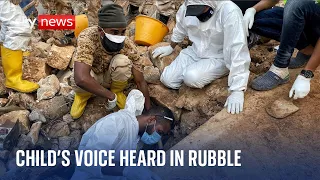 Libya floods: Volunteer hears screams under rubble