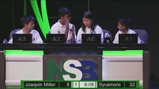 2016 National Science Bowl Middle School Championship Match