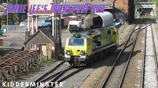 Locos arriving into the Severn Valley Railway