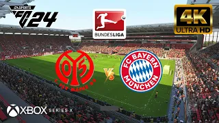 EA FC 24 - Mainz 05 vs Bayern Munich | Bundesliga 23/24 | Next Gen - Series X [4K 60FPS]