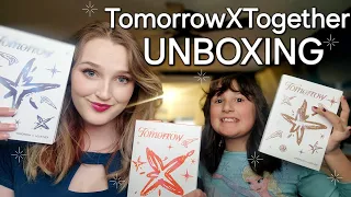 **CHAOTIC** TXT Minisode 3 : TOMORROW Album Unboxing | Feat. Little Sister