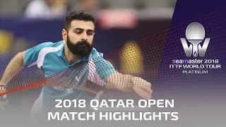2018 Qatar Open Highlights I Lin Gaoyuan vs Noshad Alamiyan (R32)