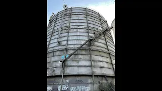 VERTIGE AU MAXIMUM ! 😱 URBEX GAZOMÈTRES 🏭 #URBEX @Lunzaah