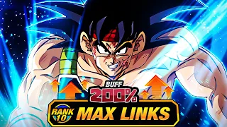 THE BEST TUR IF IT WAS 2021!! LEVEL 10 LINKS 100% RAINBOW STAR TEQ BARDOCK! (DBZ: Dokkan Battle)