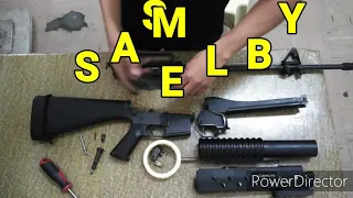 M16 A1 with M203 DISASSEMBLY and ASSEMBLY