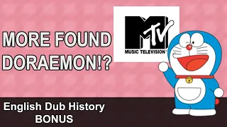 DORAEMON MTV UK DUB IS FOUND! | English Version Files BONUS