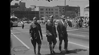 WFAA Film of a Parade in Downtown Dallas Featuring Veterans of World War I(Silent)