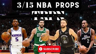 NBA Player Props|Picks & Predictions Today Wednesday 3/15/23|27-4 RUN NBA PICKS TODAY|Trappin’ Picks