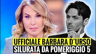 BARBARA D'URSO "SILURATA" DA MEDIASET: NON CONDURRÀ PIÙ POMERIGGIO 5. È UFFICIALE