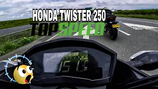 Honda CB Twister 250 Top speed (velocidad máxima)