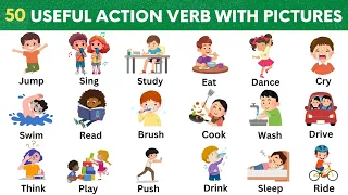 Action Verbs Vocabulary | Daily Life English Vocabulary With Examples | Learn English