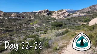 PCT Day 22-26 Cajon Pass to Wrightwood