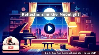 Reflections in the Moonlight  - Lo-fi hip-hop Atmospheric chill relax BGM -